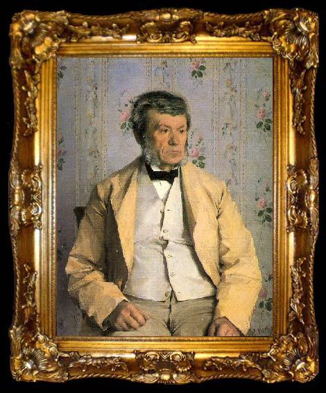 framed  Mathey, Paul Portrait of Pierre Mathey, ta009-2